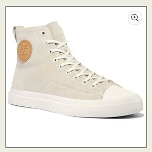P.F Flyer shoe - Sea Salt Premium Suede All American Hi Top